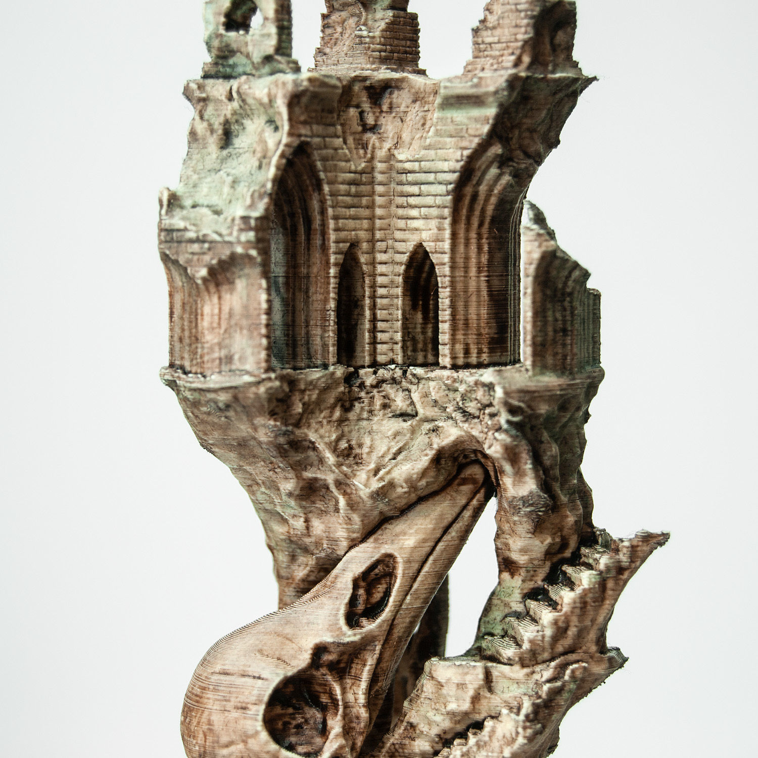 ANCIENT RAVEN CASTLE 3D print model_5