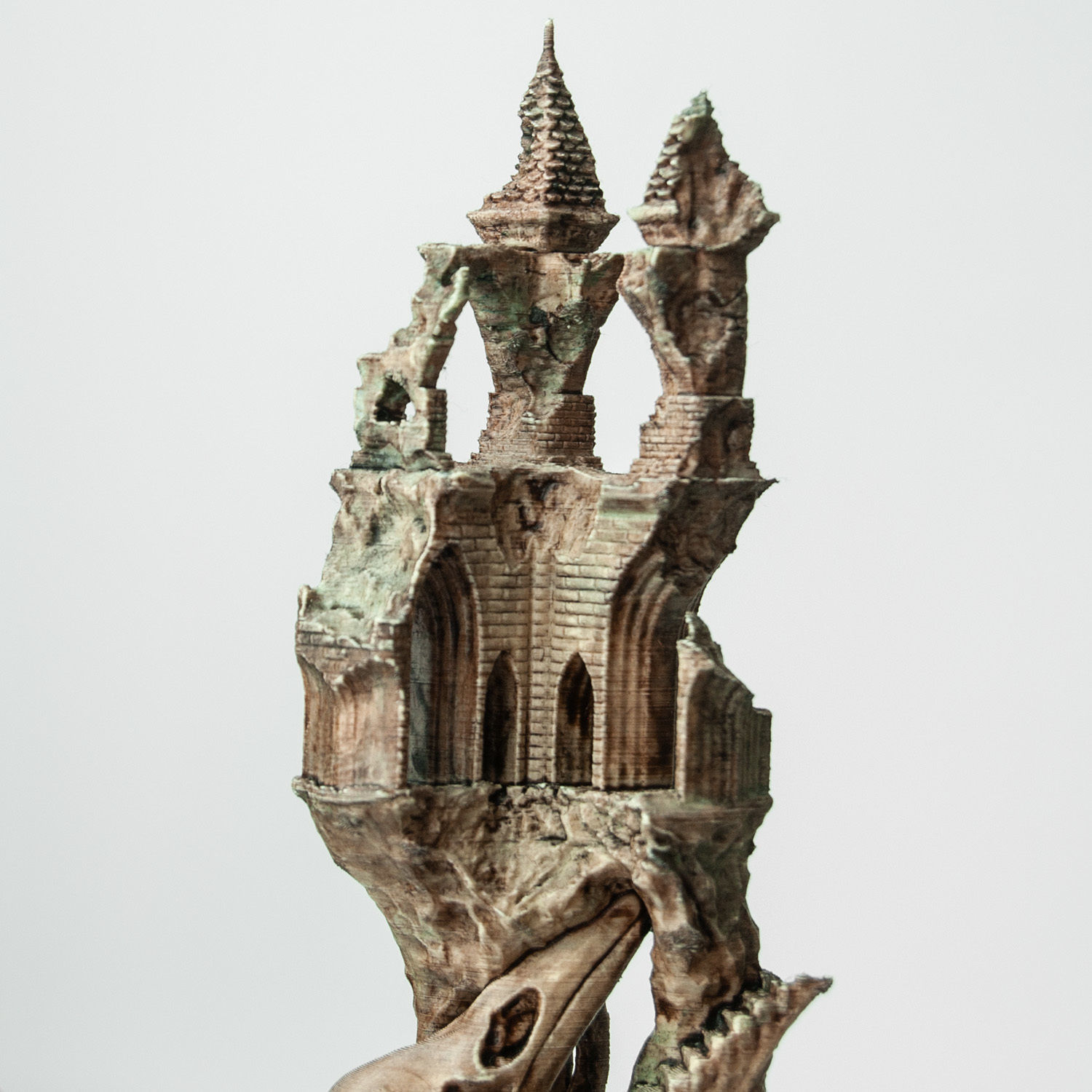 ANCIENT RAVEN CASTLE 3D print model_6