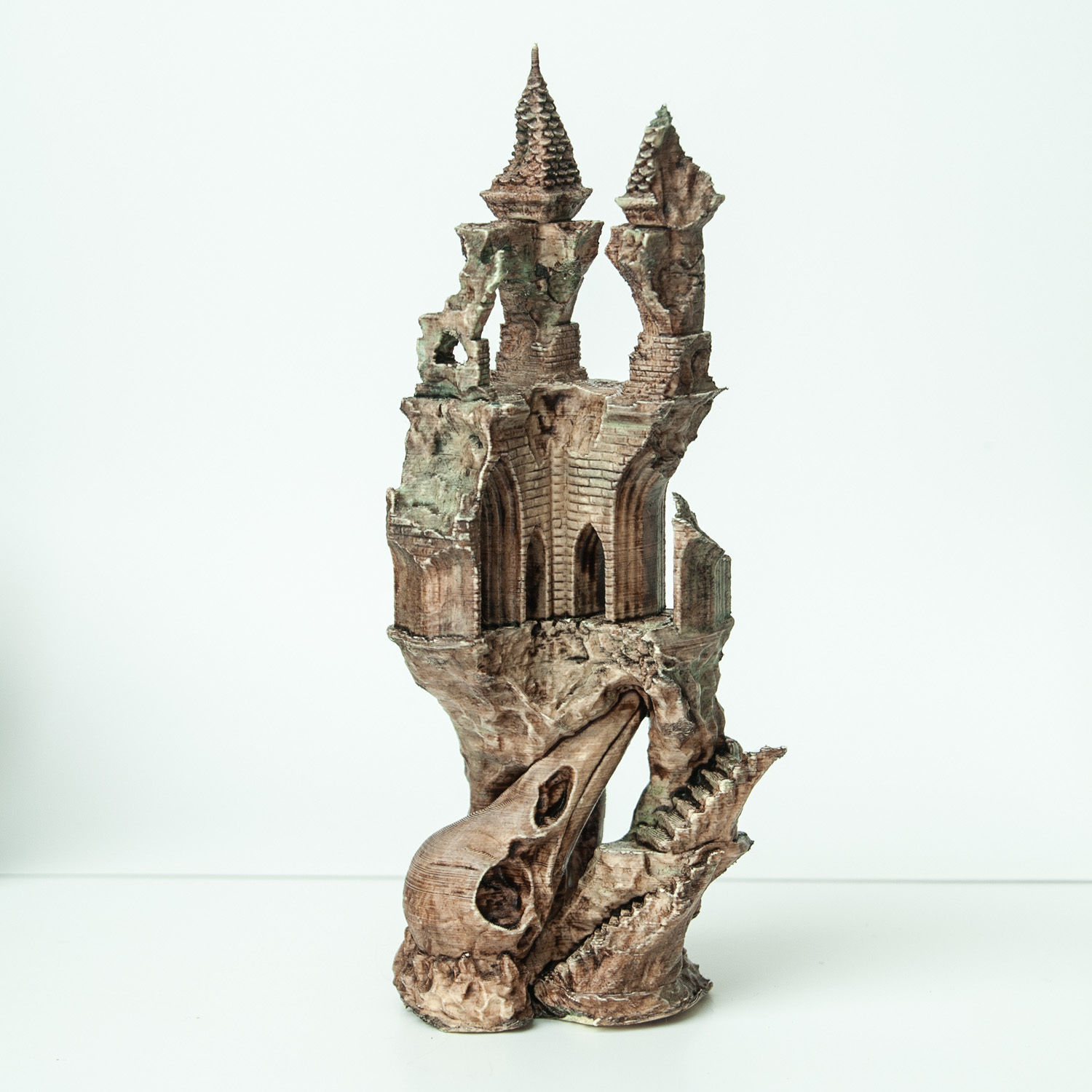 ANCIENT RAVEN CASTLE 3D print model_2