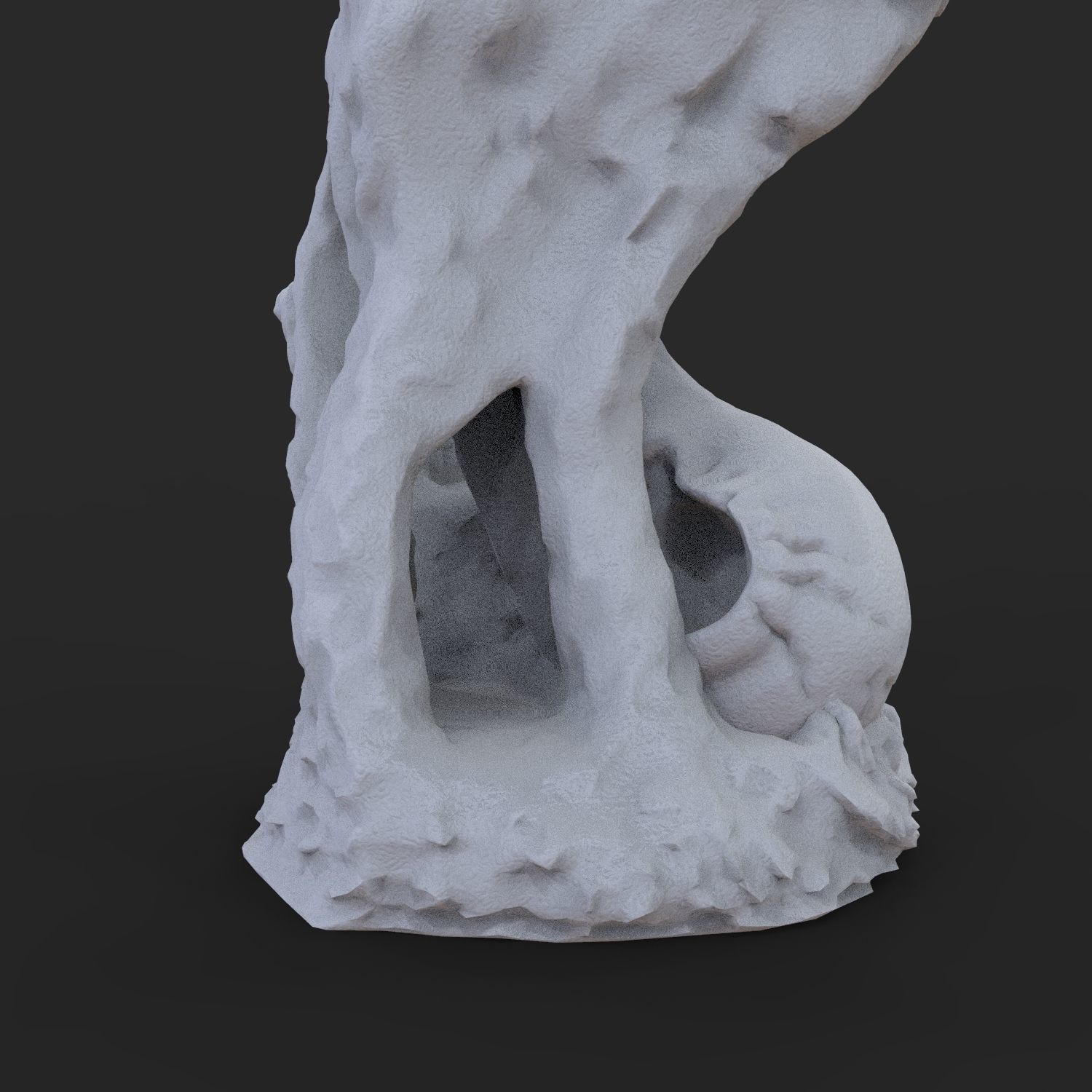 ANCIENT RAVEN CASTLE 3D print model_20