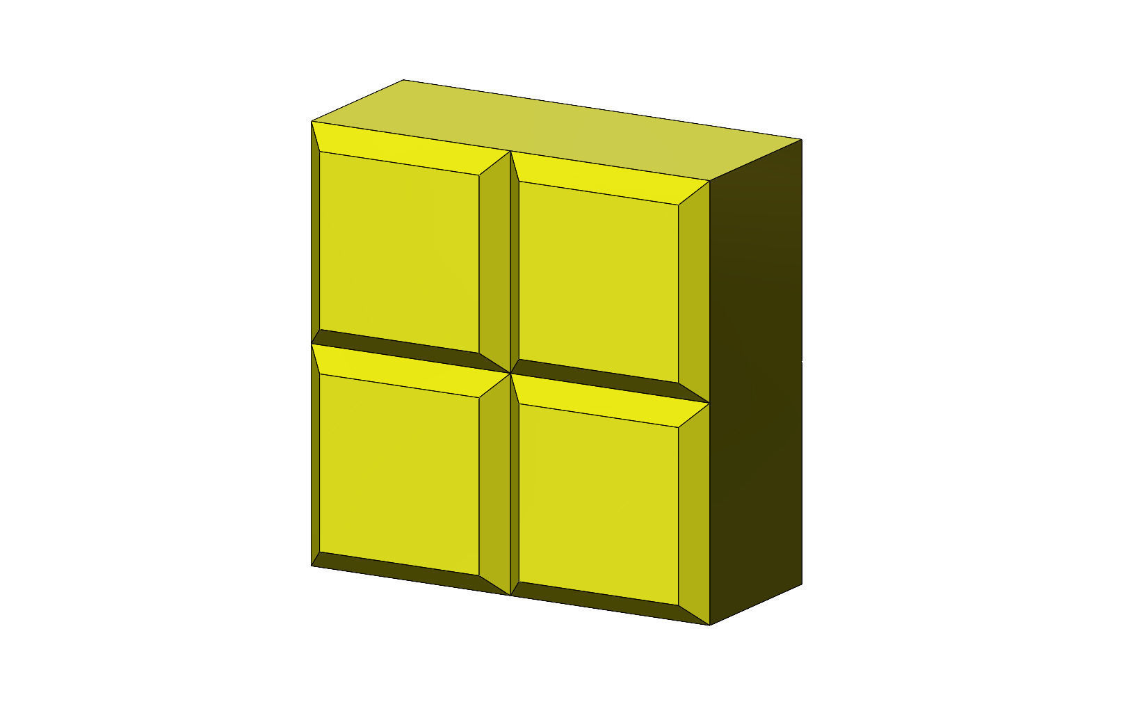 Tetrise blocks 3D print model_2