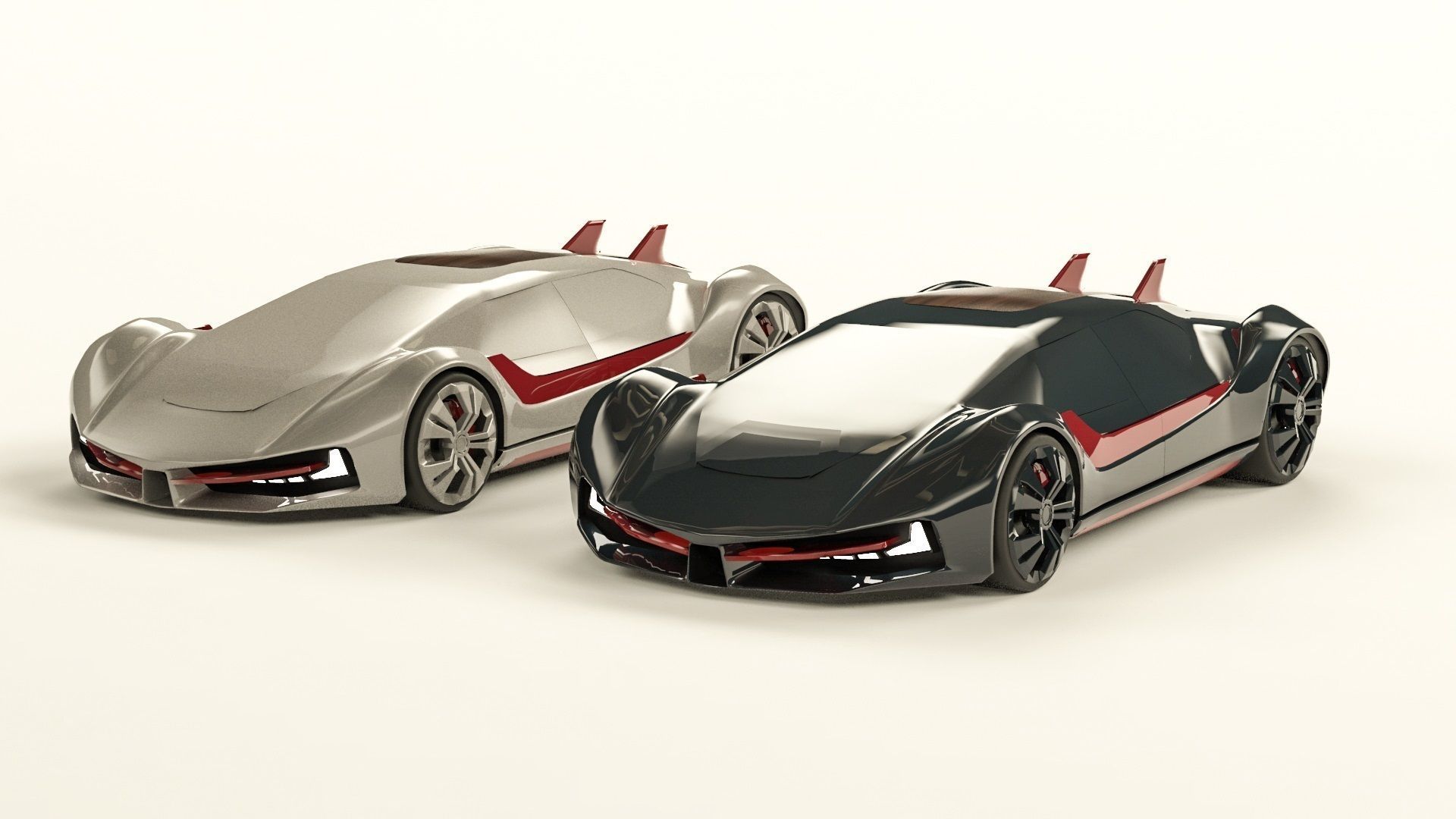 Futuristic super sedan- Excalibur 3D model_11