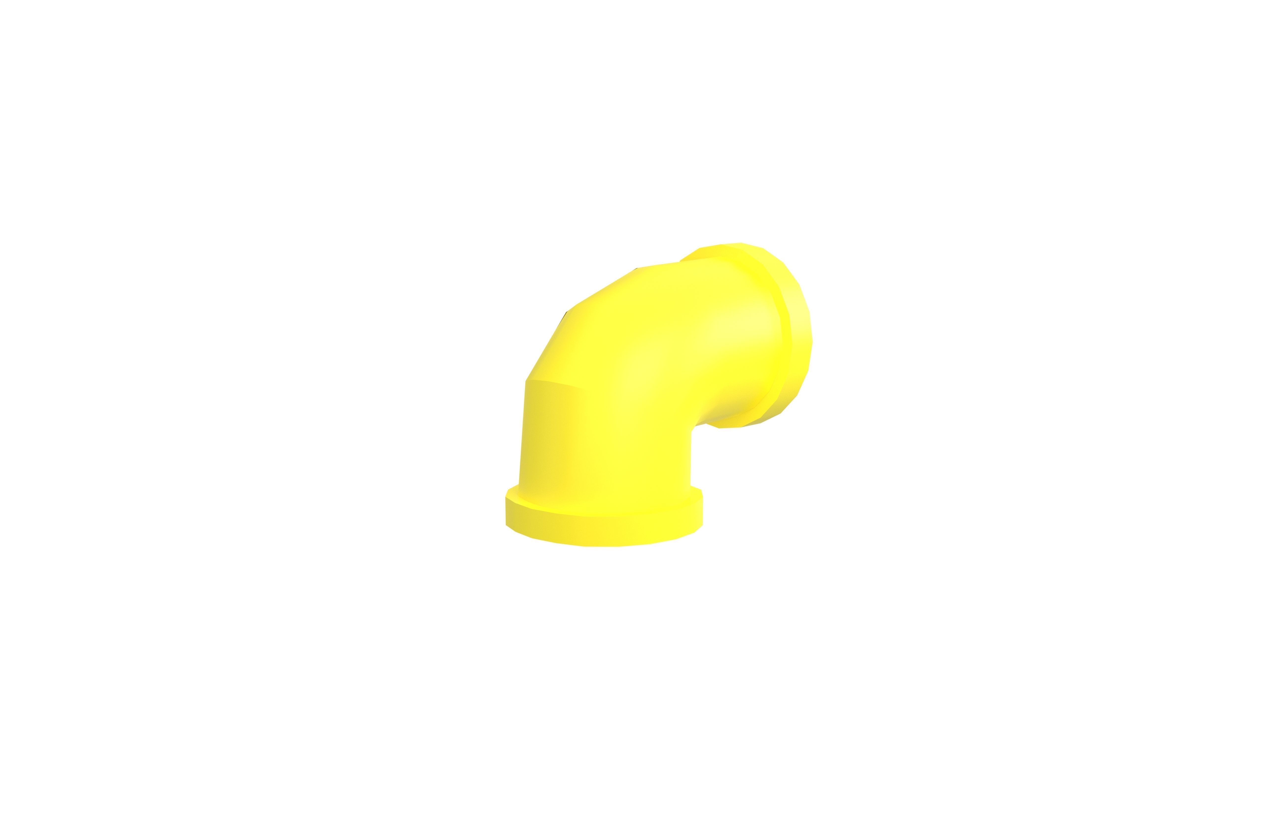 Pipe v7 001 Low-poly 3D model_3