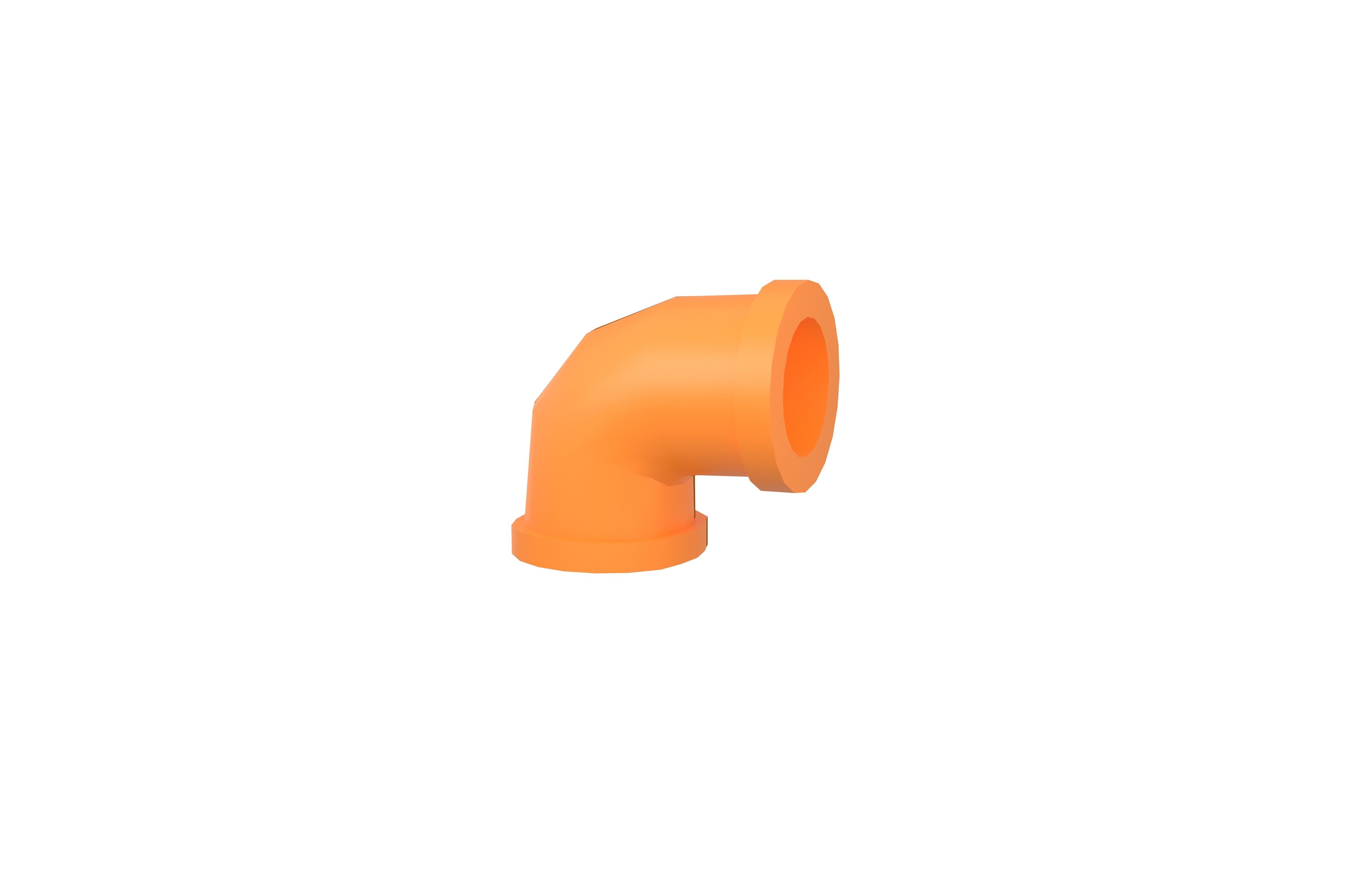 Pipe v7 005 Low-poly 3D model_2