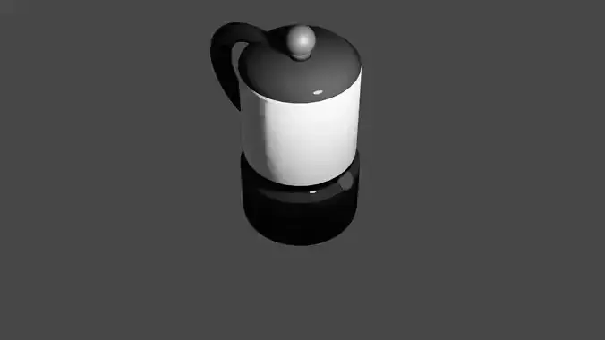 A blender coffee pot