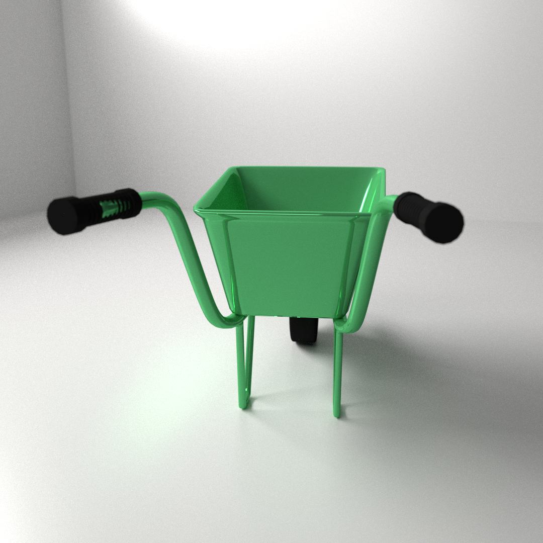 Wheelbarrow - 3D model_2