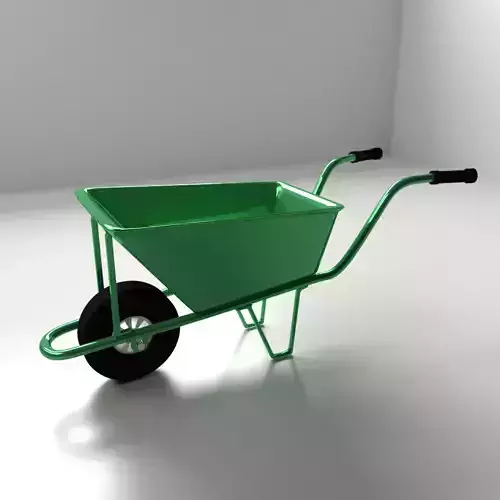 Wheelbarrow - 3D model