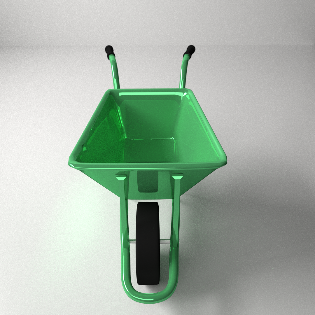 Wheelbarrow - 3D model_1