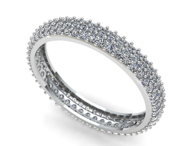 diamond ring 3D print model