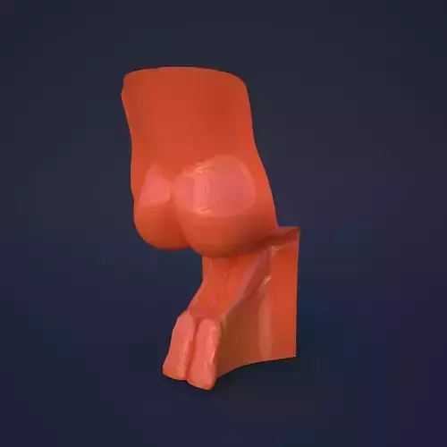 Chair orange