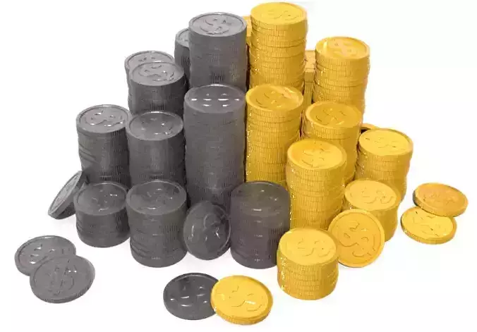 Gold Iron Silver Coins