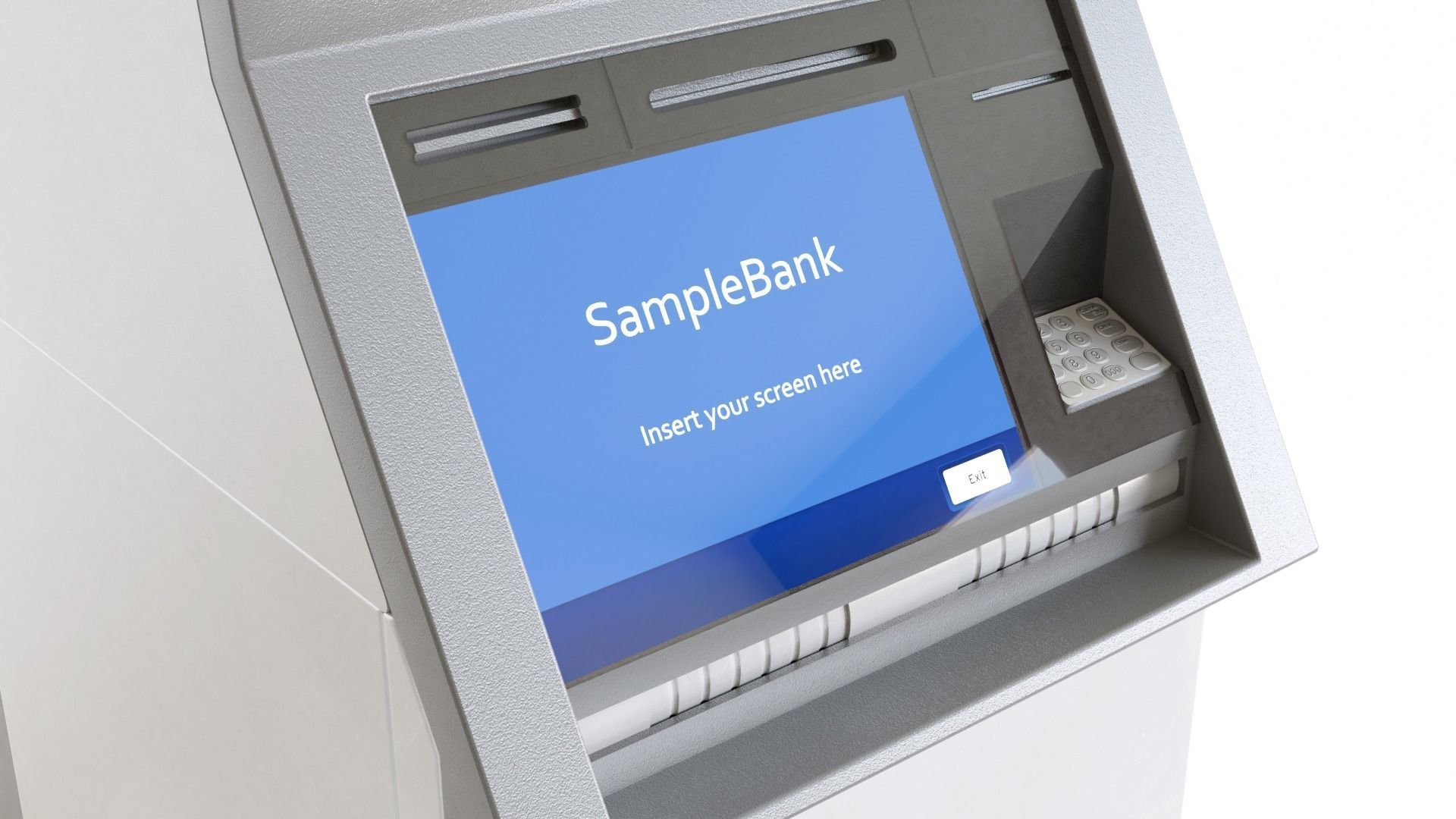 ATM - automated teller machine 3D model_4