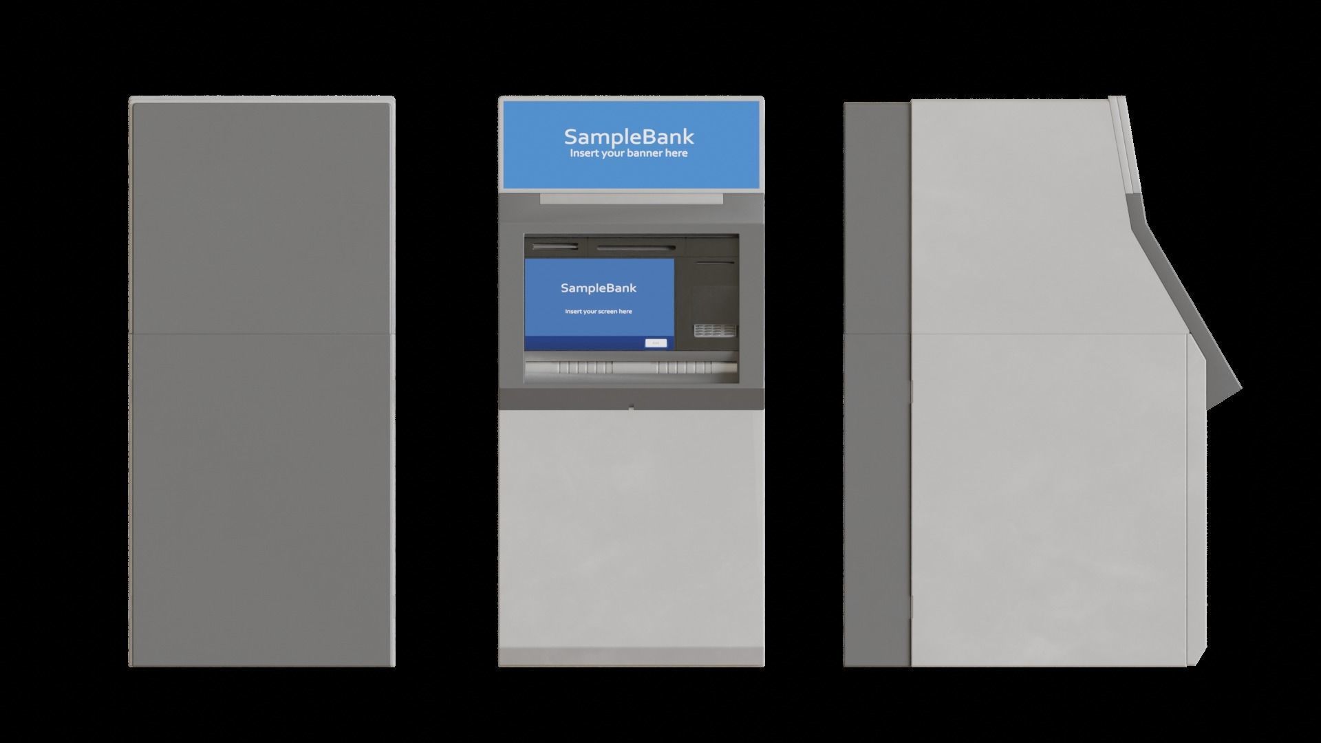ATM - automated teller machine 3D model_11