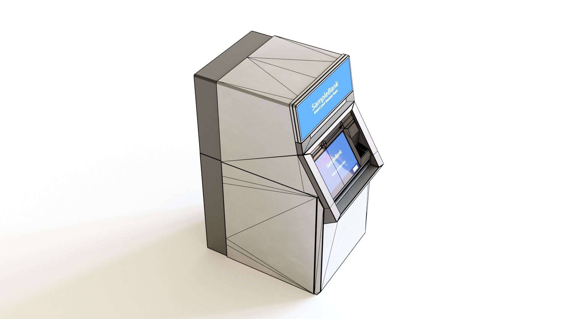 ATM - automated teller machine 3D model_6