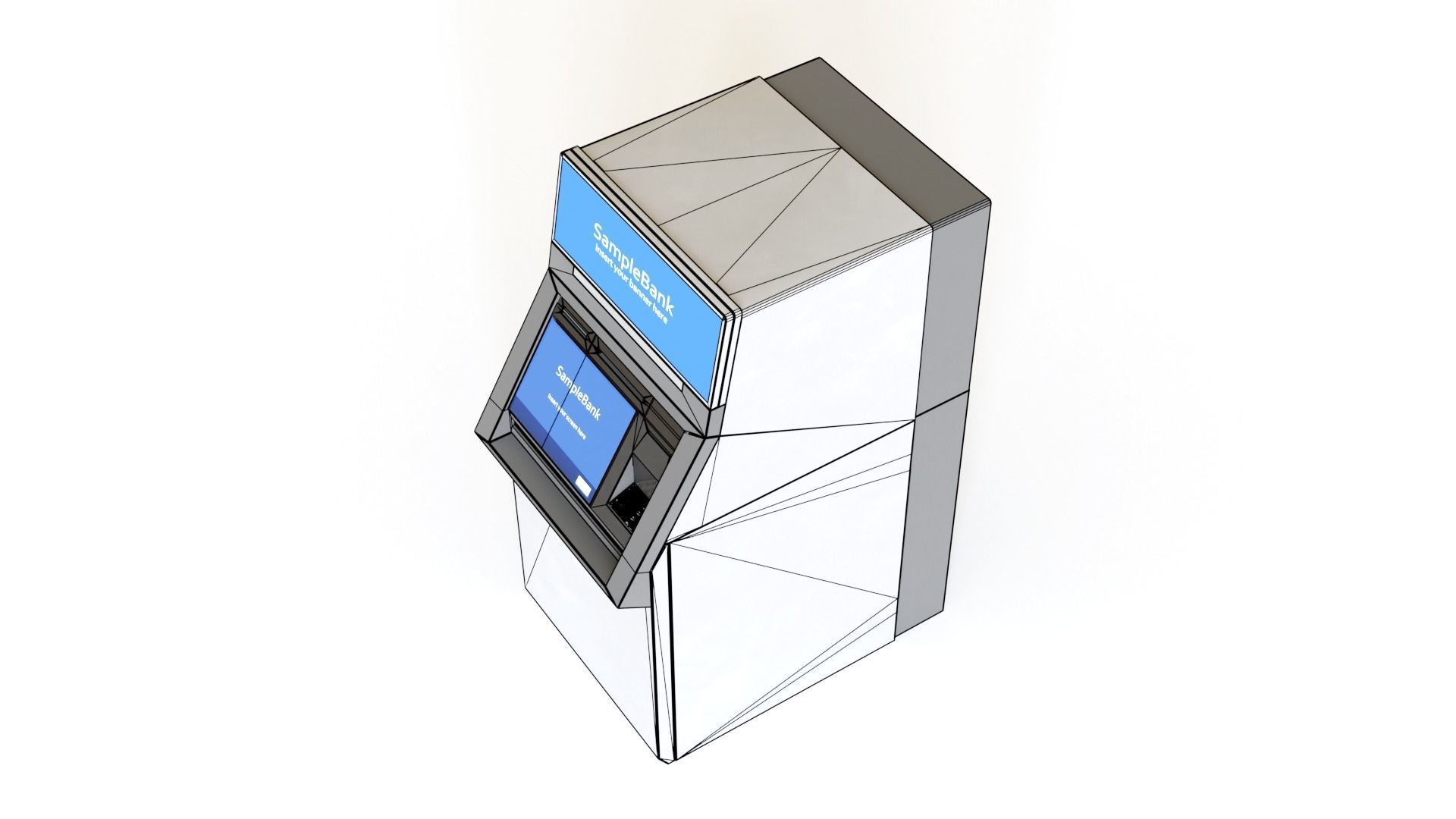 ATM - automated teller machine 3D model_7