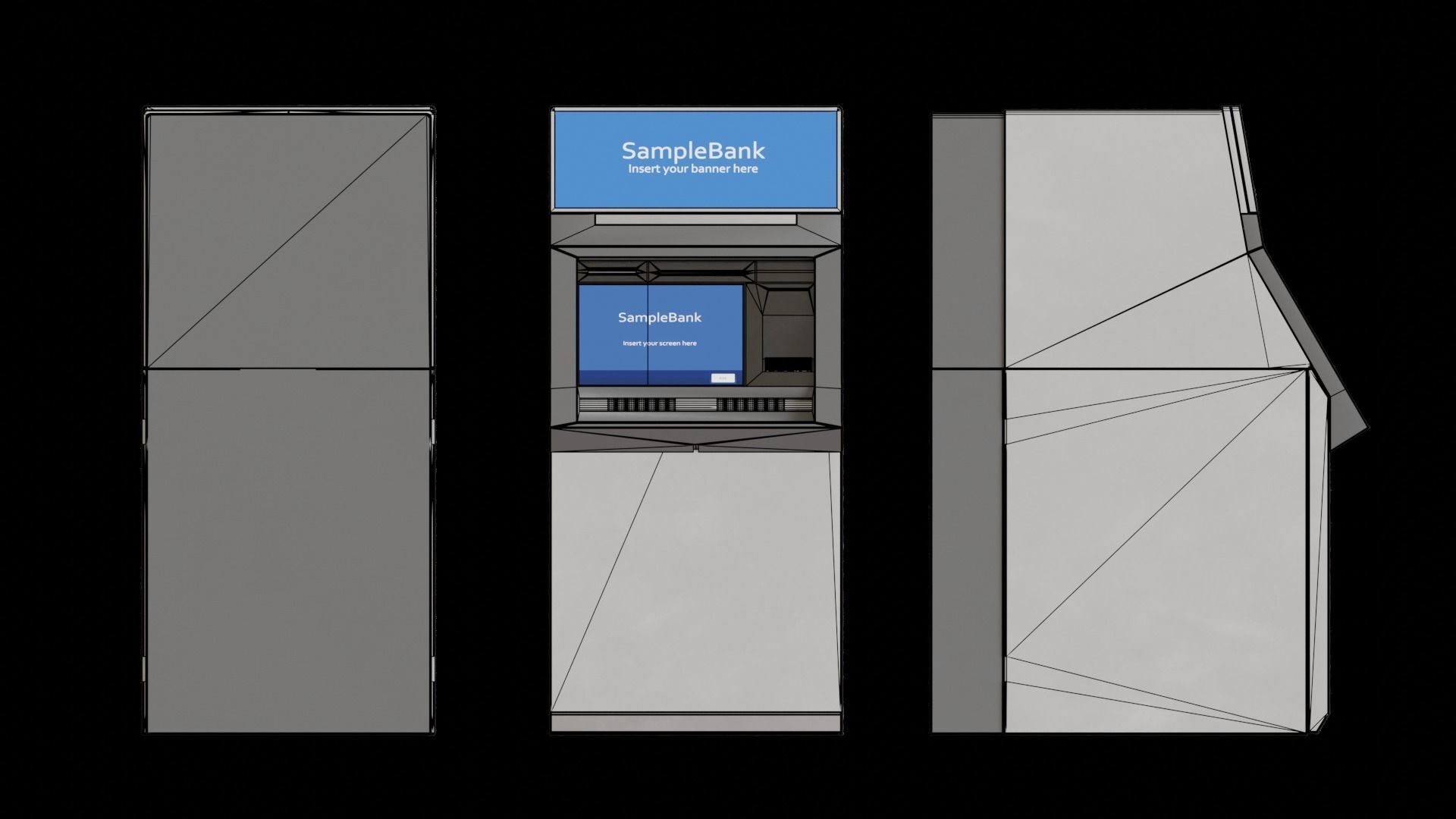 ATM - automated teller machine 3D model_12