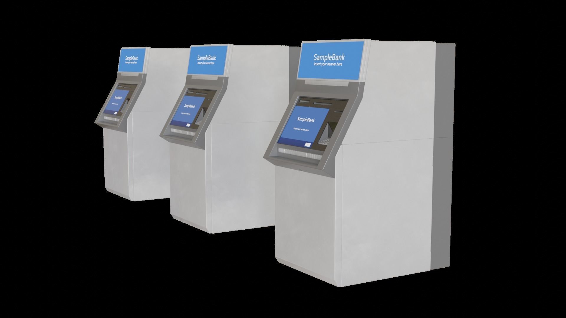 ATM - automated teller machine 3D model_10