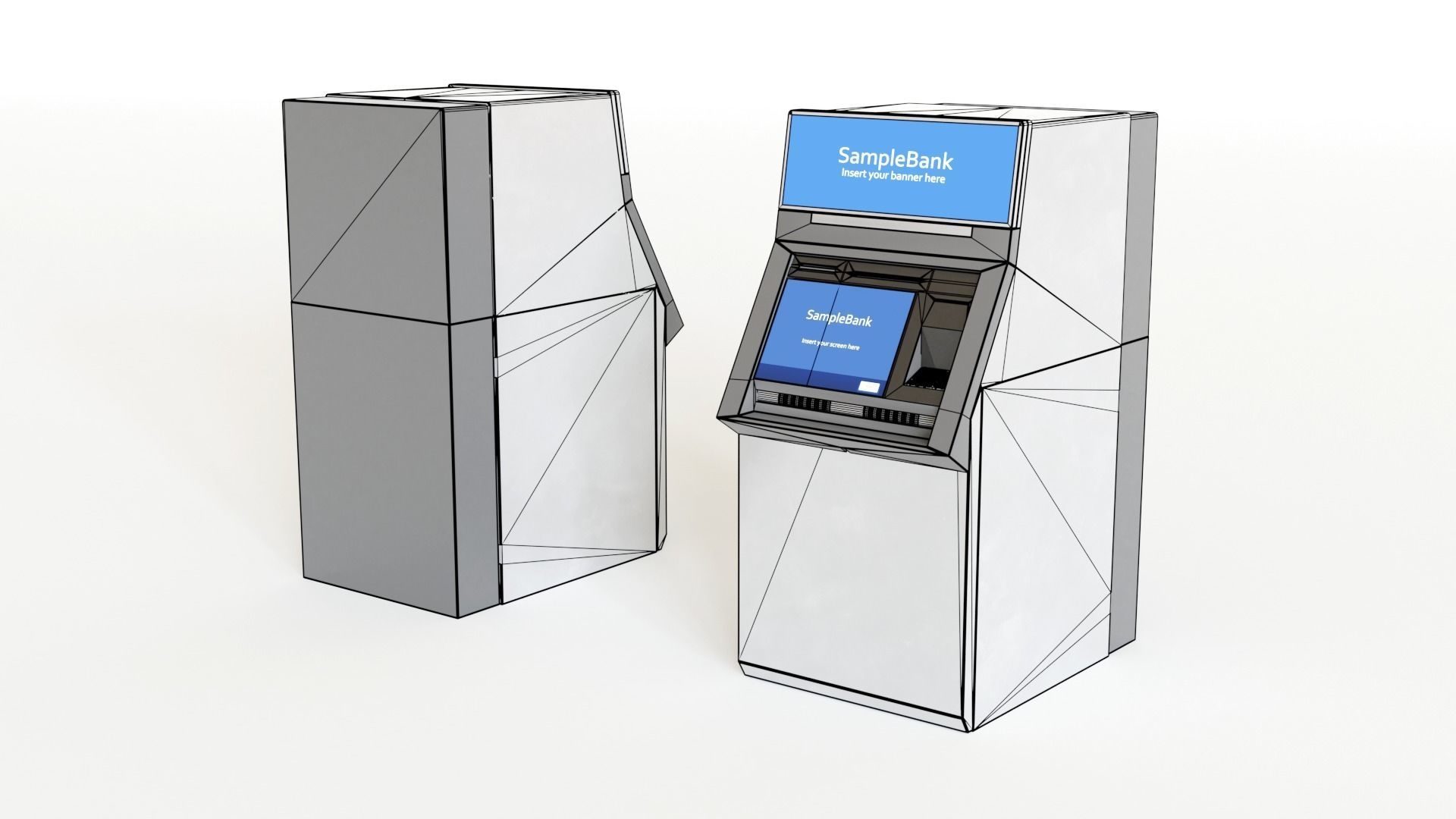 ATM - automated teller machine 3D model_8