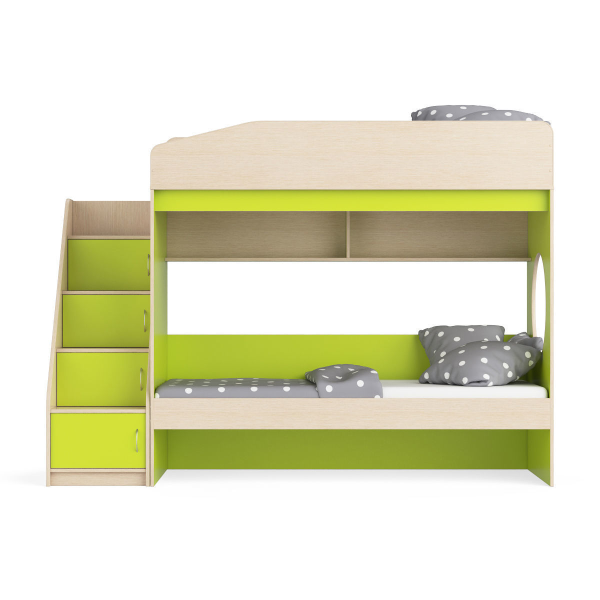 Legenda K10 with LY10 childrens modular bed 3D model_2
