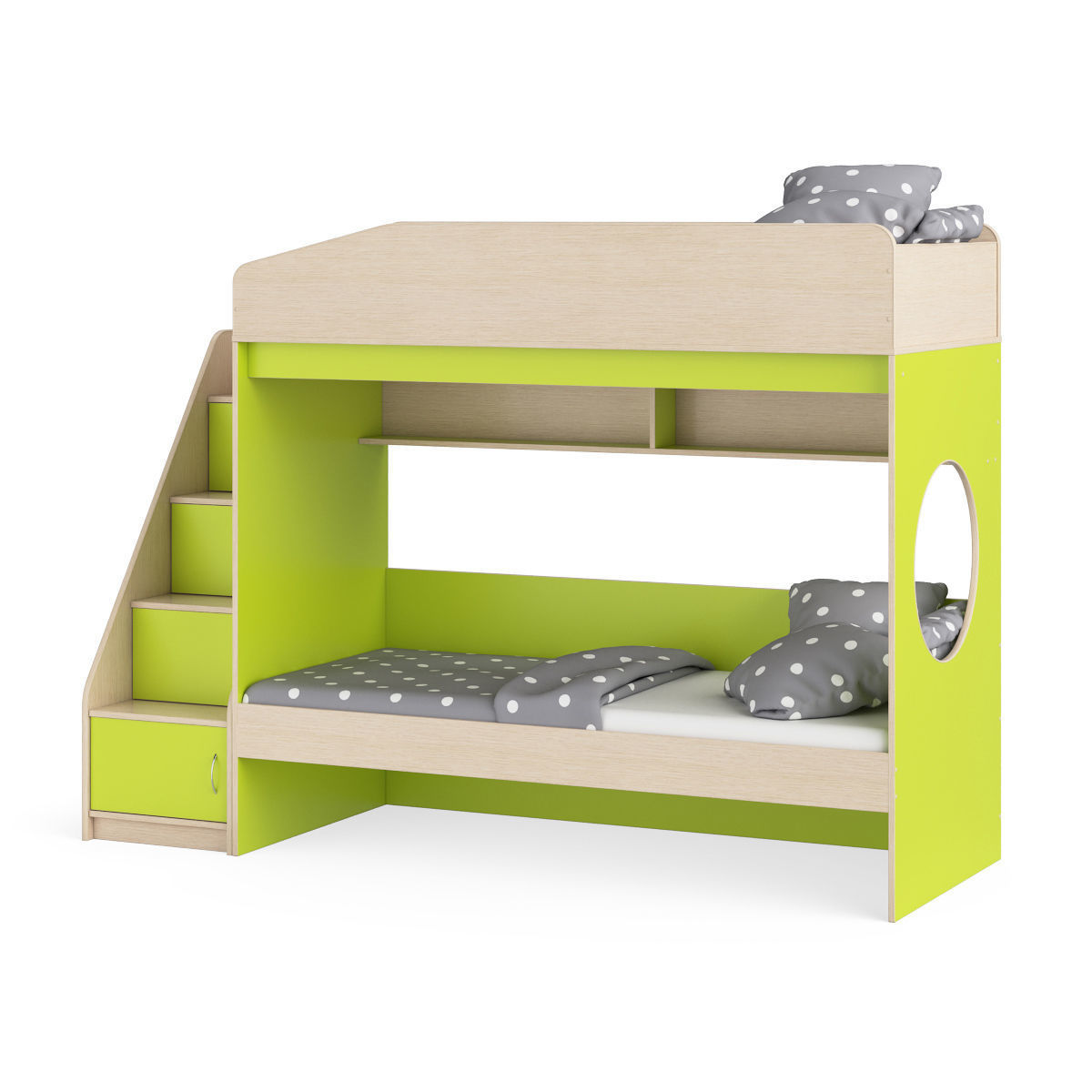 Legenda K10 with LY10 childrens modular bed 3D model_3