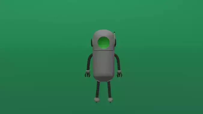 Robot Character - 3D Model 3D model