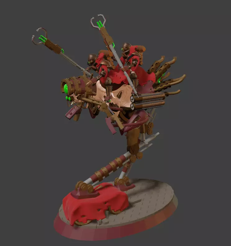 Dark Mech Dragoon 3D print model_0