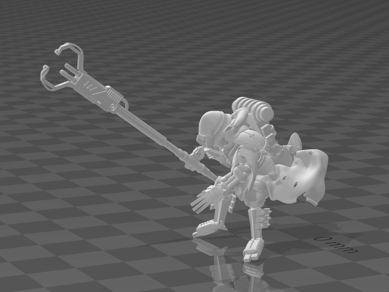 Dark Mech Dragoon 3D print model_5