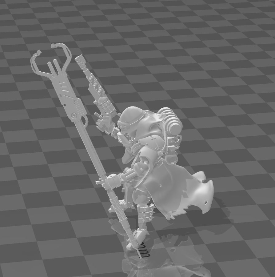 Dark Mech Dragoon 3D print model_6