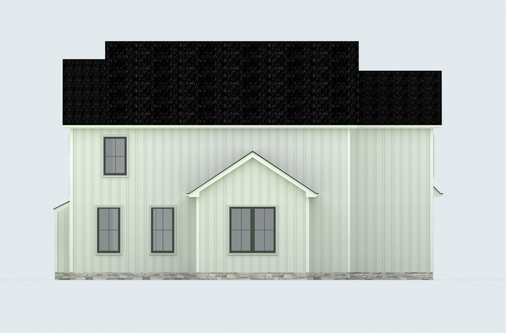 Cape Cod House 21 3D model_5