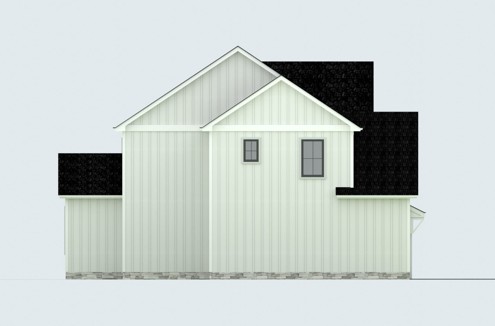 Cape Cod House 21 3D model_3