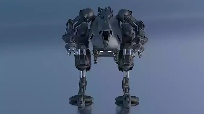 robot character 3D model