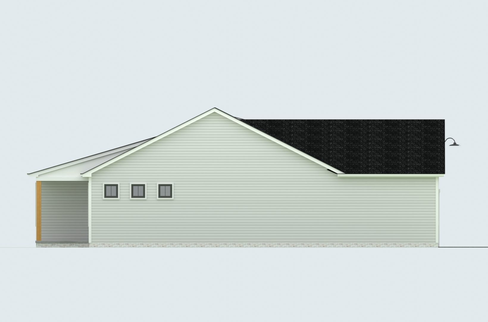 Cape Cod House 22 3D model_3