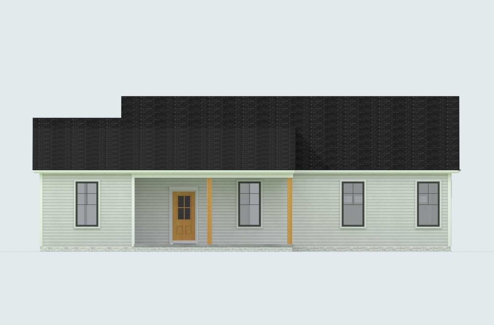 Cape Cod House 22 3D model_5