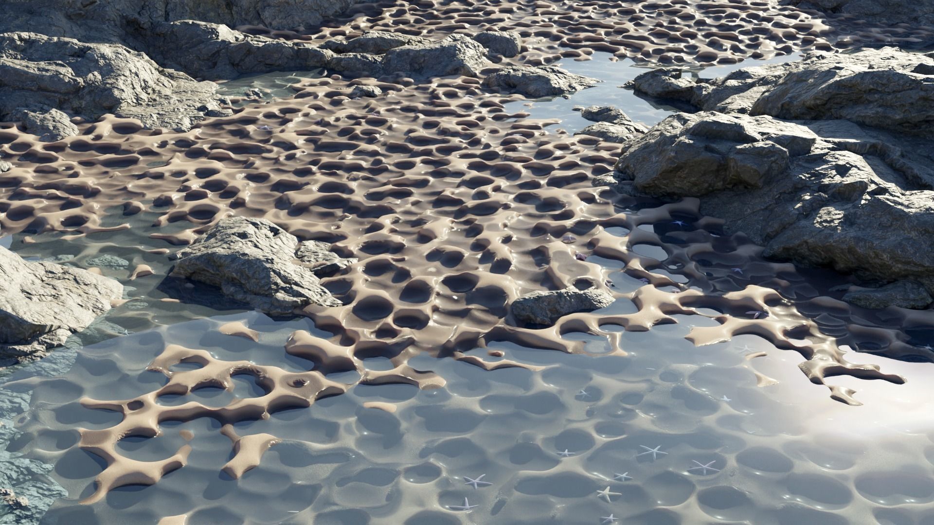 Procedural Sand Materials Texture_4