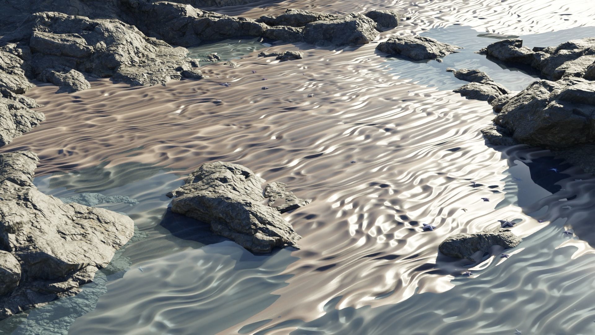 Procedural Sand Materials Texture_23