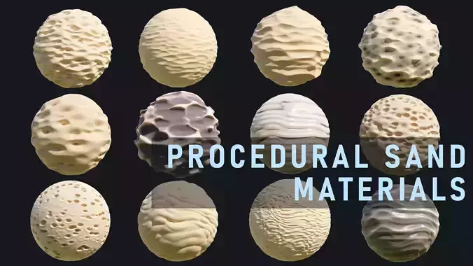 Procedural Sand Materials
