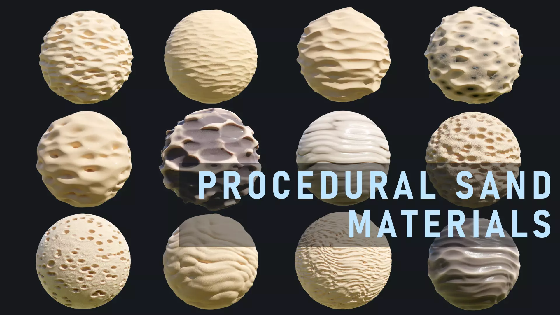 Procedural Sand Materials Texture_0