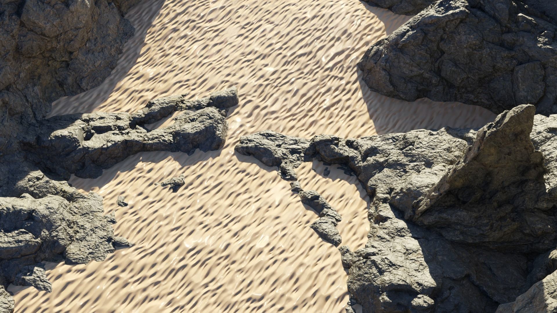 Procedural Sand Materials Texture_24