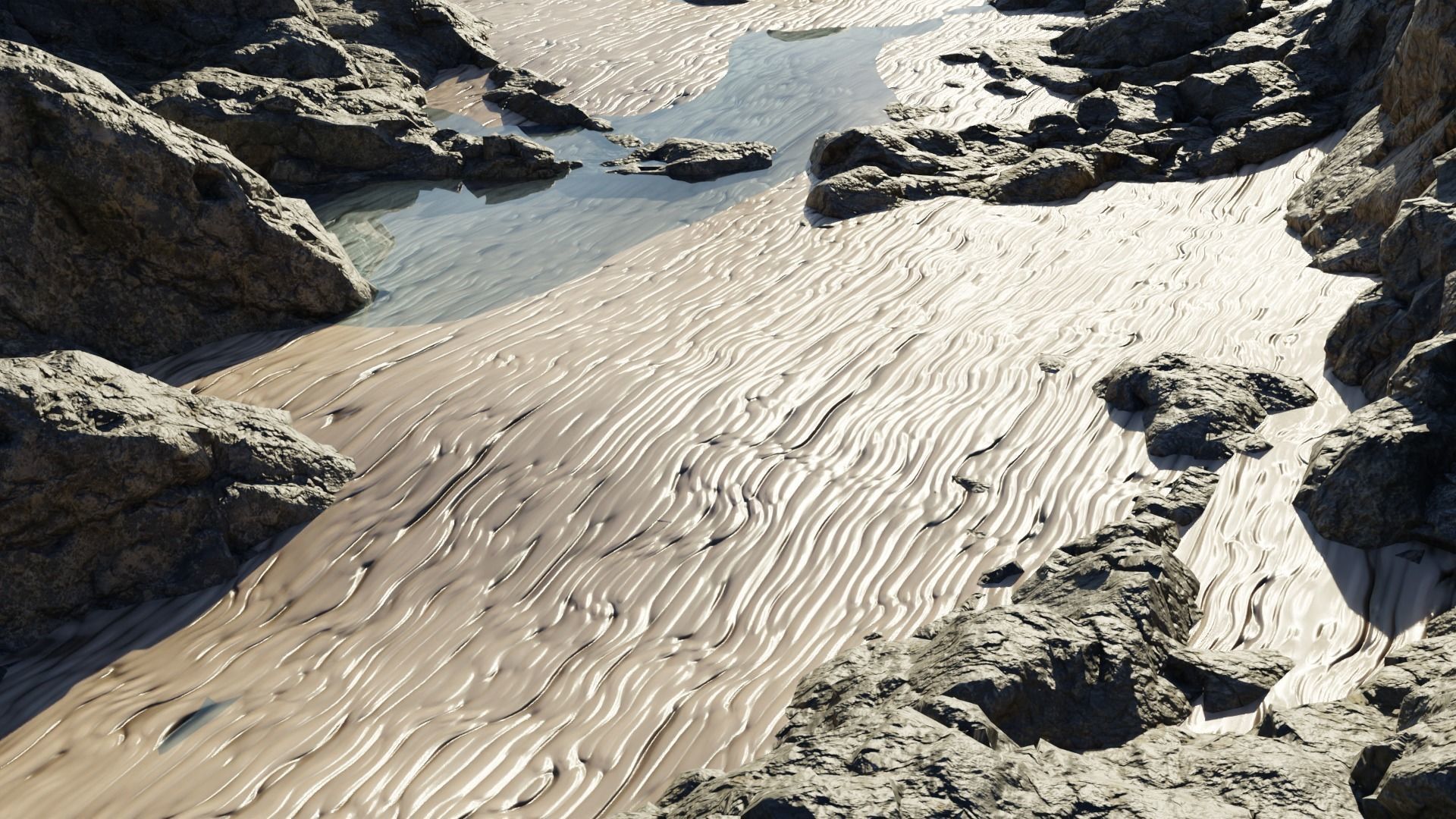 Procedural Sand Materials Texture_3