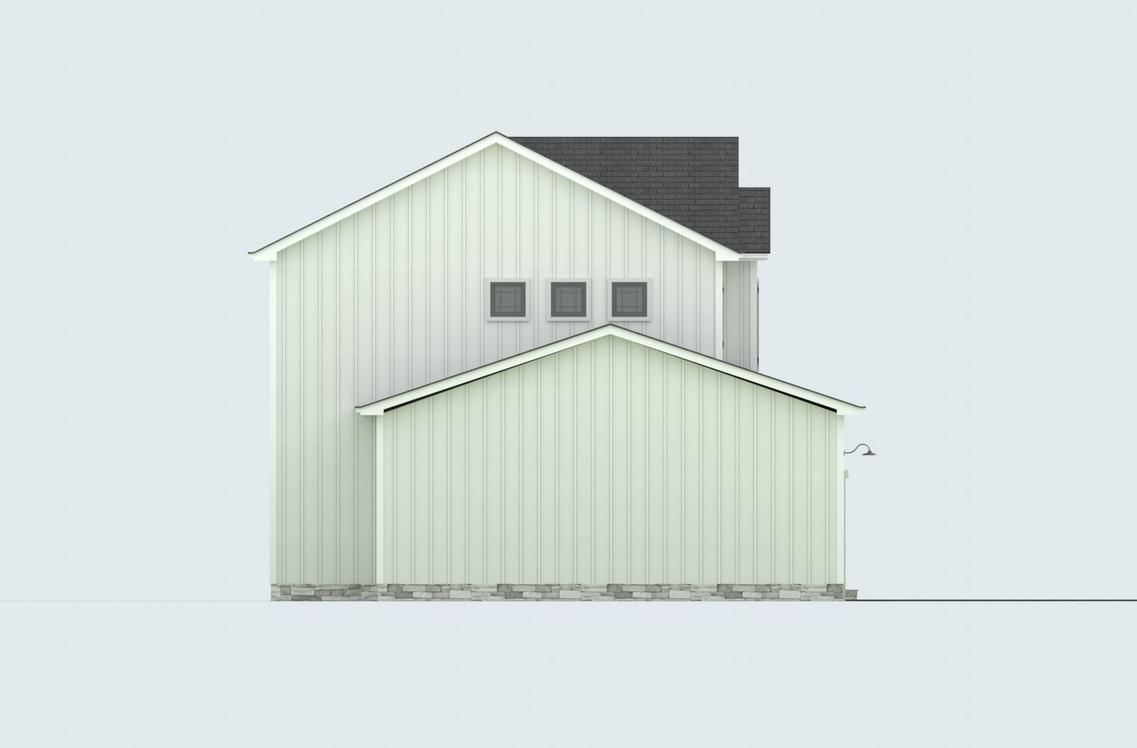 Cape Cod House 23 3D model_3