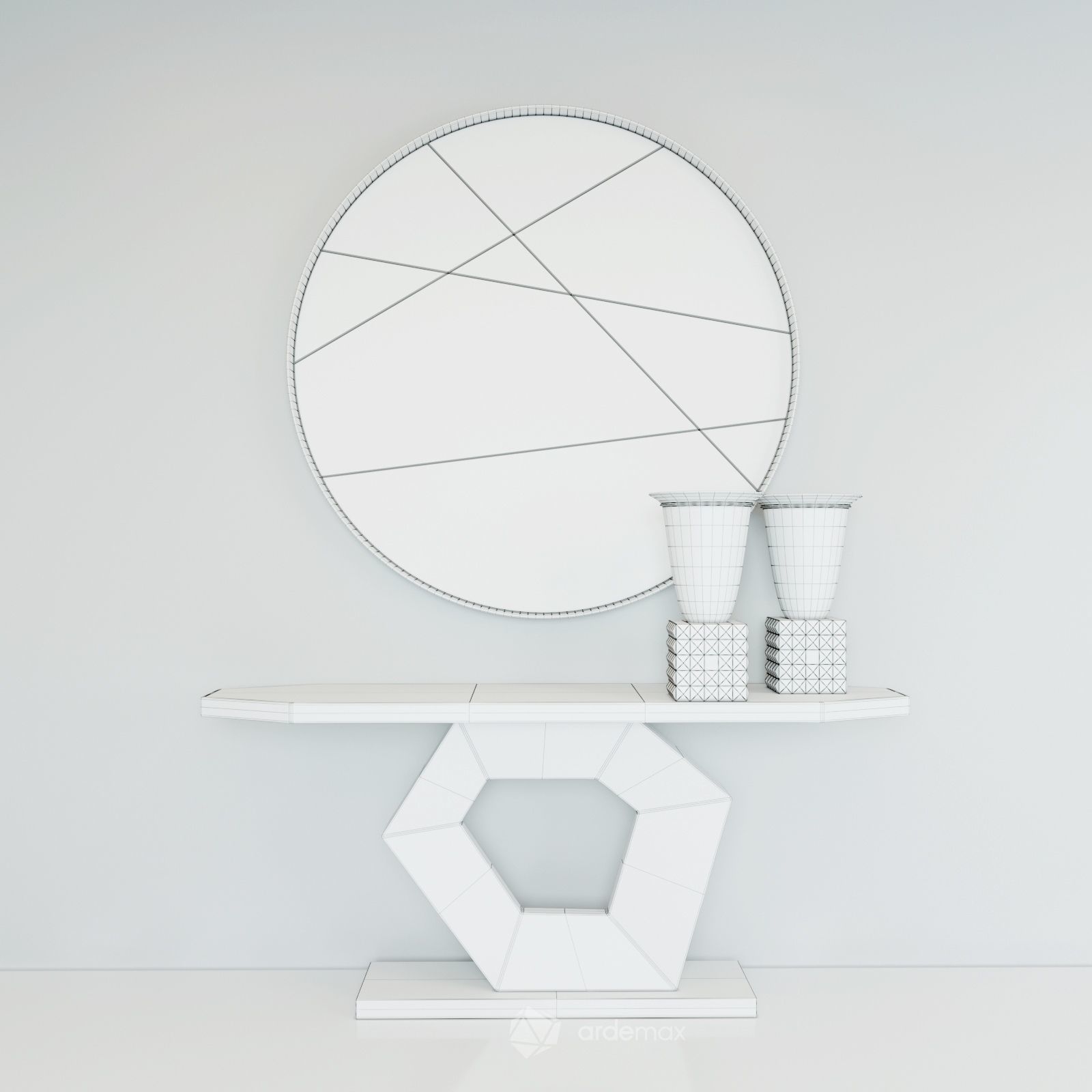 Console by Giorgio Collection 3D model_8