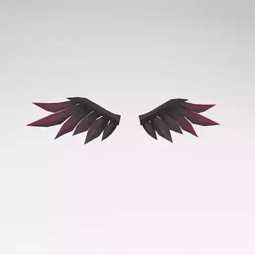 Low Poly Wings v1 002