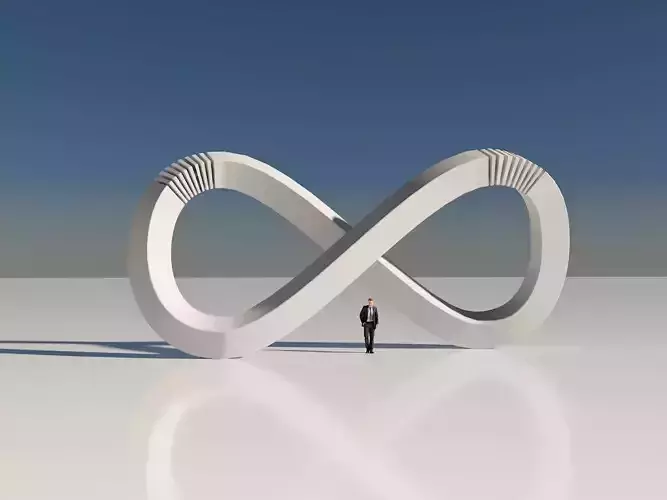 Infiniti stand 3D model