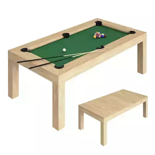 Modern pool table