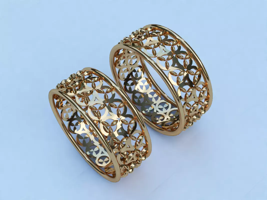 Pattern Ring 09 3D print model