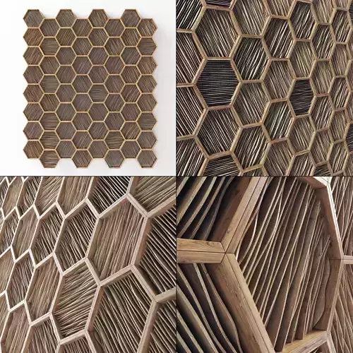 Parametric Ngon frame decor