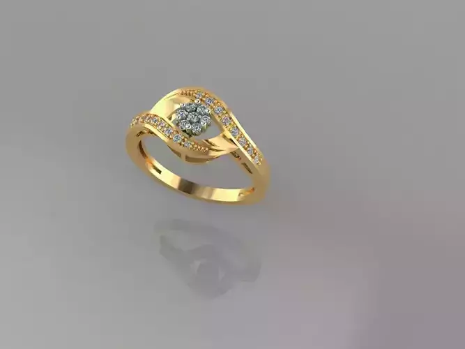 3D Print Ring Model 46