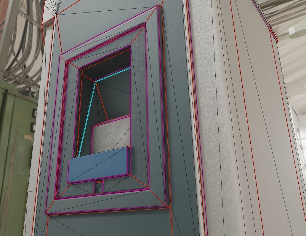 Electric Vehicle Charging Station 1  Low-poly 3D model_7