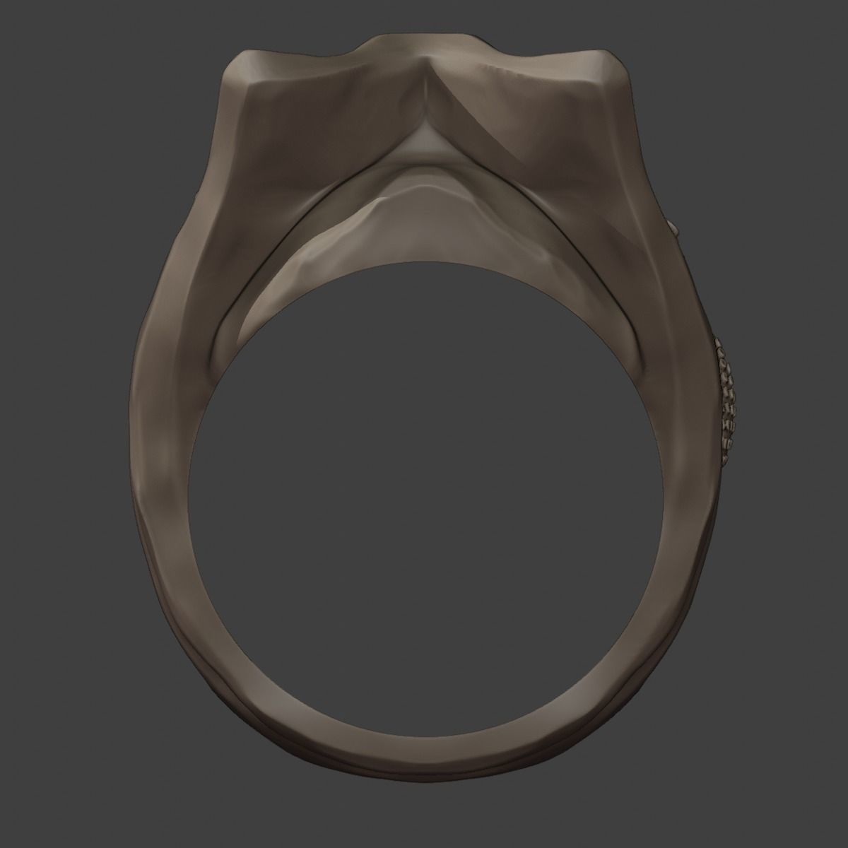 Davy Jones ring 3D print model_9