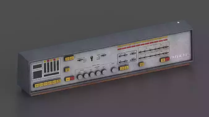 Oldschool calculator PBR